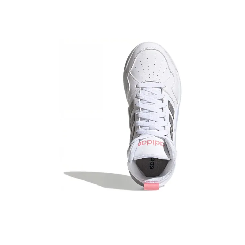 Adidas Neo Play9tis 2.0 White/Silver/Pink Women's-4