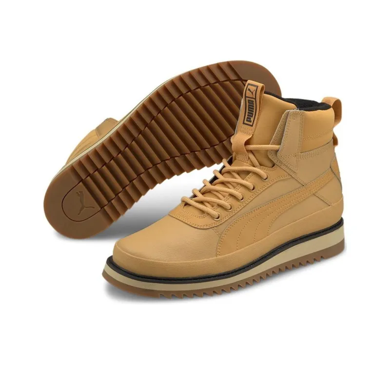 PUMA Unisex Desierto V2 Wtr Rubber High Boots Brown-3