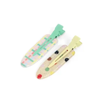 ZANC Acrylic Hair Clips Women's Multiple Colors
