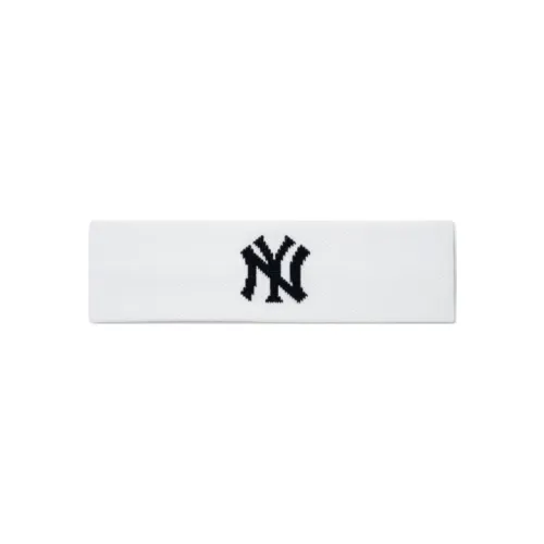 MLB Hair Bands Unisex White