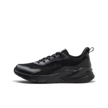 361° Blade Cushioning, Slip Resistant, And Abrasion Resistant Low Top Running Shoes Men's Obsidian Black