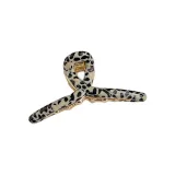 Black White Leopard Print