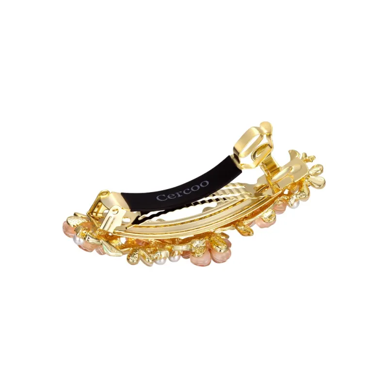 Cercoo Austrian Diamond Hair Clips Women's-1