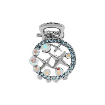 ROYALSASA Alloy, Faux Crystal Hair Clips Women's