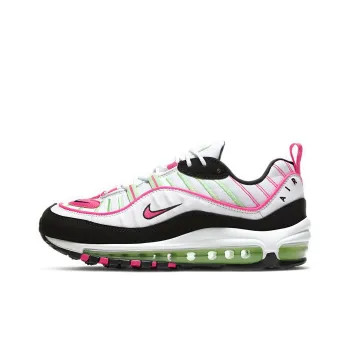 Nike Air Max 98 White Illusion Green Hyper Pink Women's