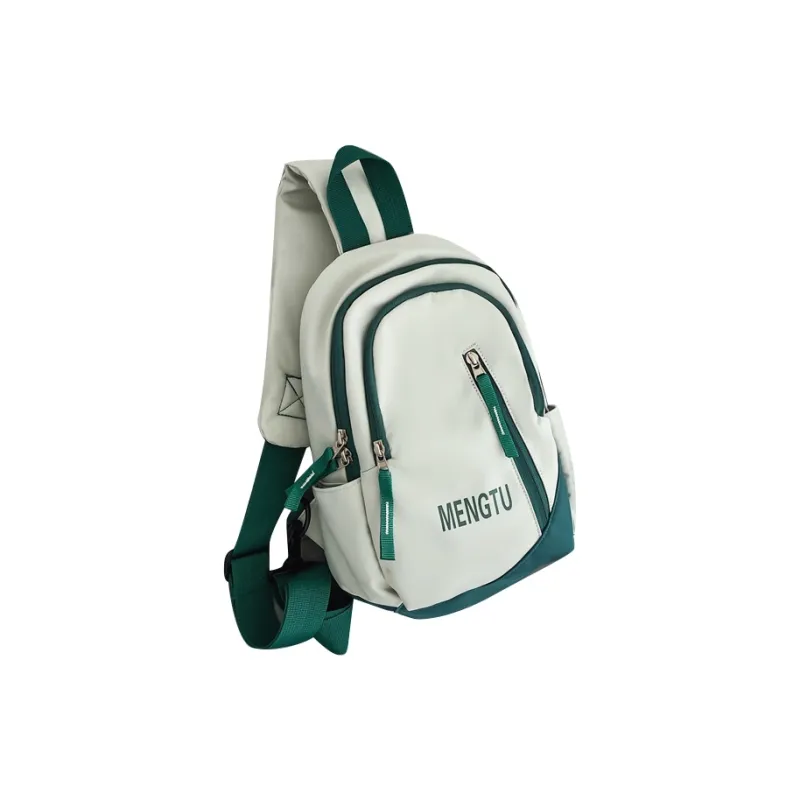 TANGCOOL Nylon Shoulder Bag Crossbody Bag Sling Bags Regular Unisex Black & White & Gray & Green-20