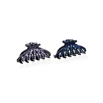 Left Europe Acrylic Hair Clips Women's