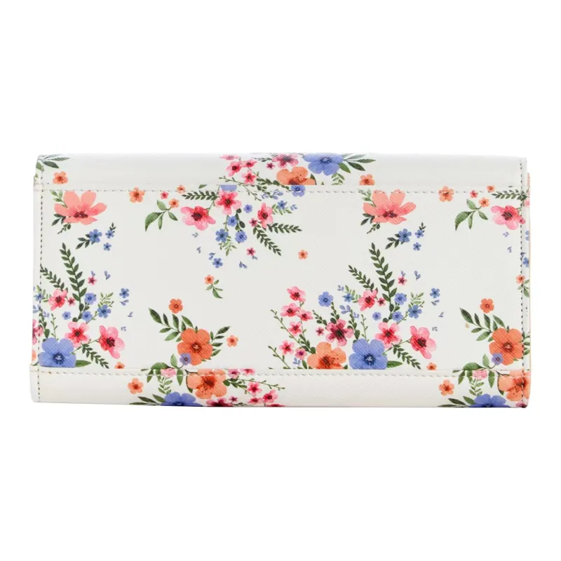 GUESS Artificial Leather Wallet Women's White & Multicolor-1