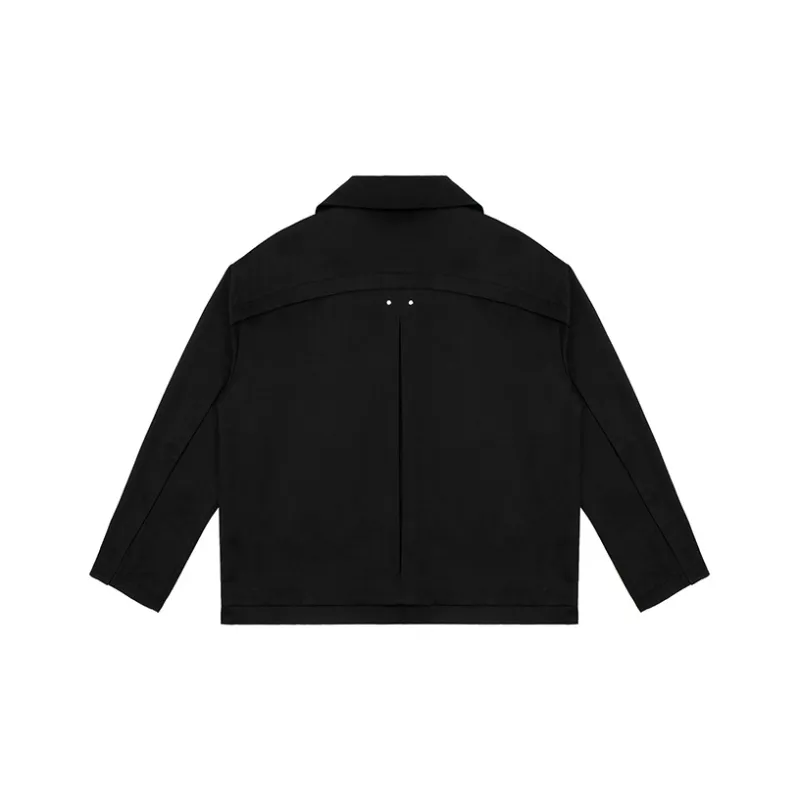 EMPTY REFERENCE x STUBBORN VISION Jacket Unisex Black-1