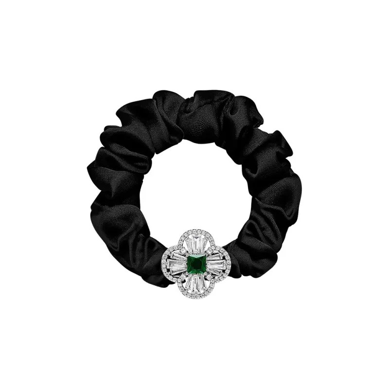 ROYALSASA Polyester, Faux Crystal Hair Tie Women's-0