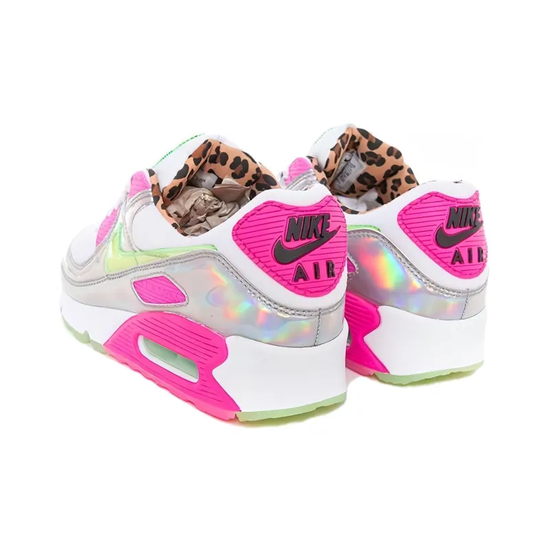 Nike Air Max 90 Lx Daisy Leopard Iridescent Women's-4