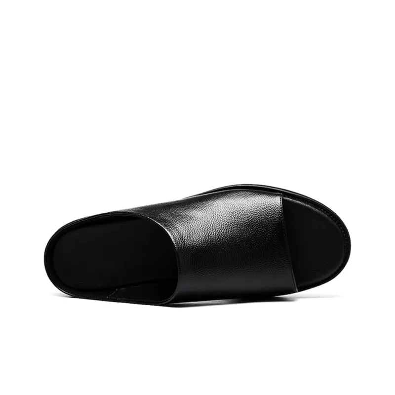 Help Slide Slippers Men Black-4