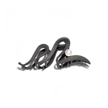 KINGFOCUS Alloy Hair Clips Women's Coffee