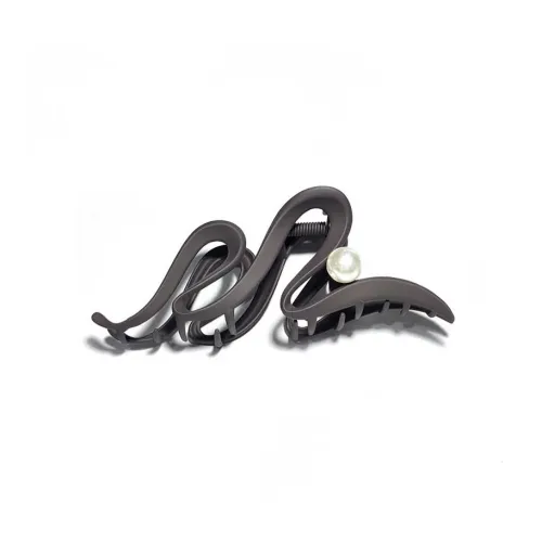 KINGFOCUS Alloy Hair Clips Women's Coffee