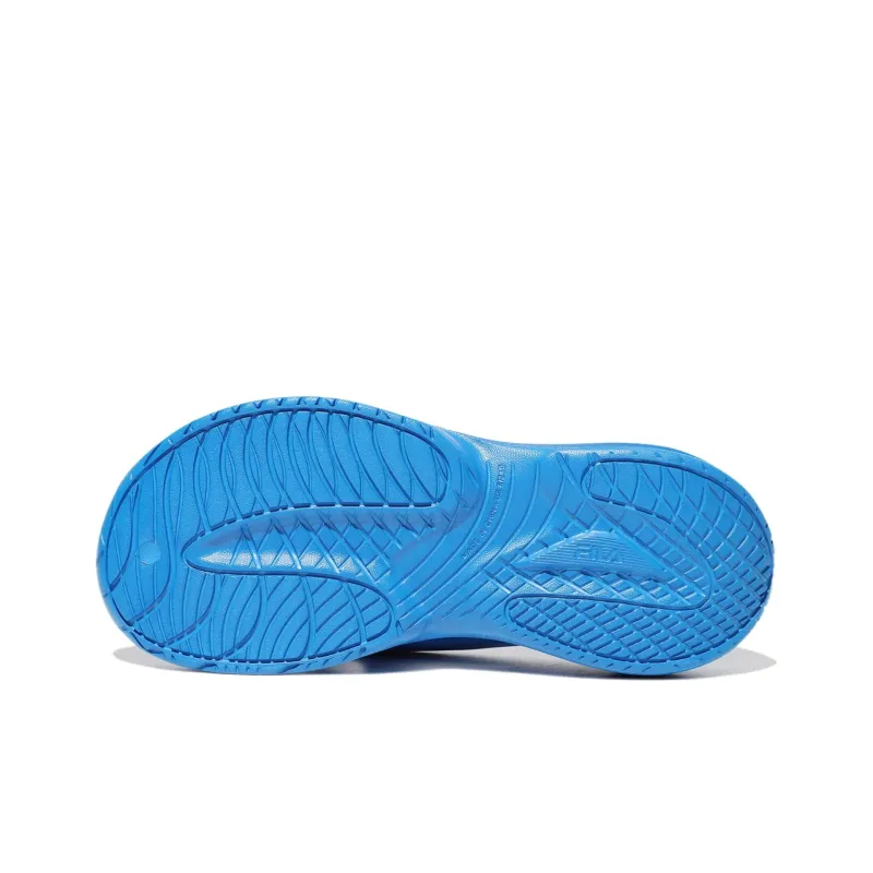 FILA Float Slip Resistant Quick Dry Flip Flops Unisex Blue-3