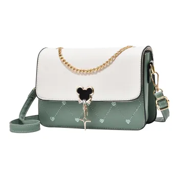 Weymond PU Handbag Shoulder Bag Crossbody Bag Regular Women's Black/White/Green
