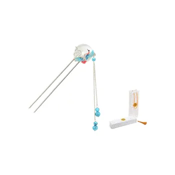 FREE RABBITⅡ Hair Accessories Women's Champagne Gold Crane Style