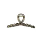 Tubas Gray Full Rhinestones Hair Clip
