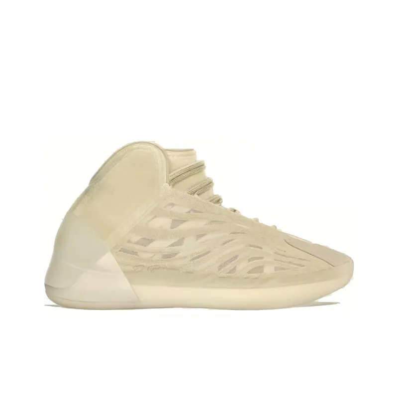 Adidas Originals Yeezy QNTM Non slip Lightweight Mid Top Basketball Shoes Unisex Linen-1