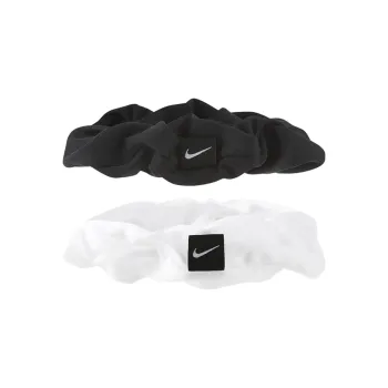 Nike Polyester Rubber Elastane Hair Tie Unisex Black/White