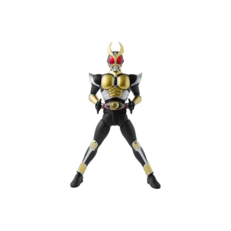 BANDAI SHF Soul Limited PB Limited Real Bone Carving Kamen Rider Agito Trinity+Earthy Shape Set Action Figures 14.5cm-1