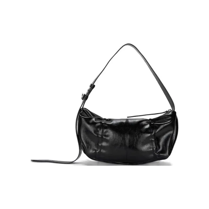 MATIN KIM PU Handbag, Shoulder Bag Unisex Black-1