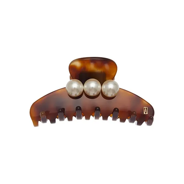 ALEXANDRE DE PARIS Jade Bead Medium Size Claw Clip Hair Accessories Women's-8