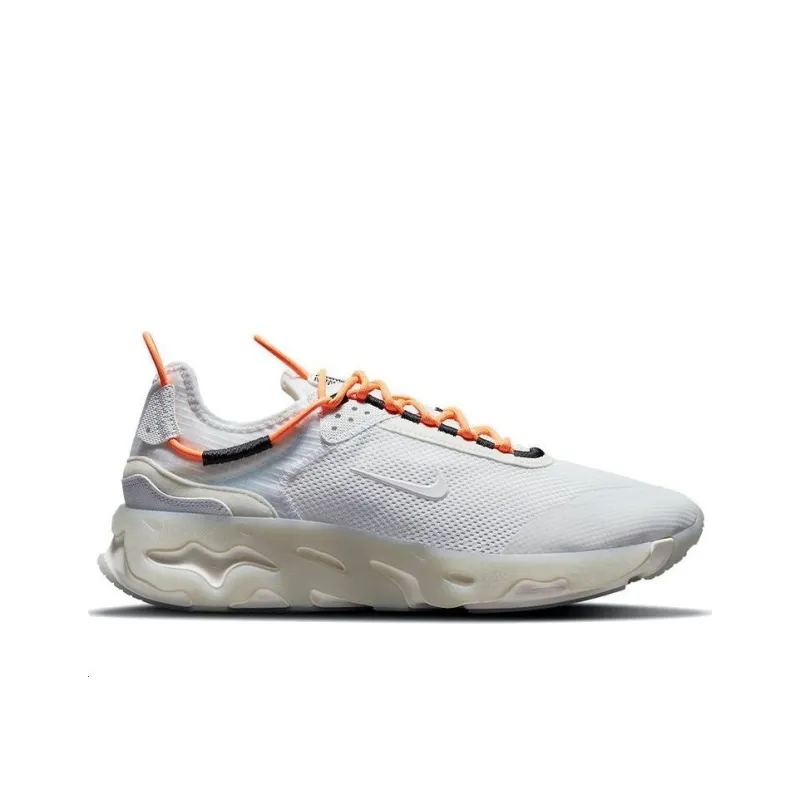 Nike React Live Shoes White/Orange-1