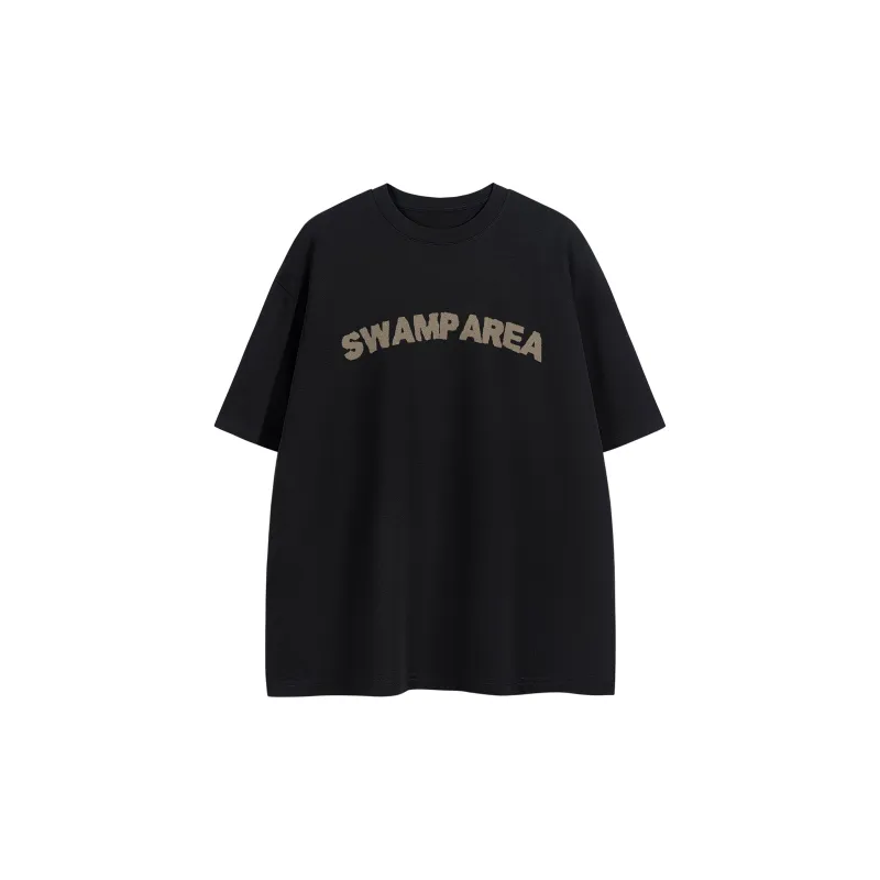 SWAMP AREA T Shirt Unisex White-6