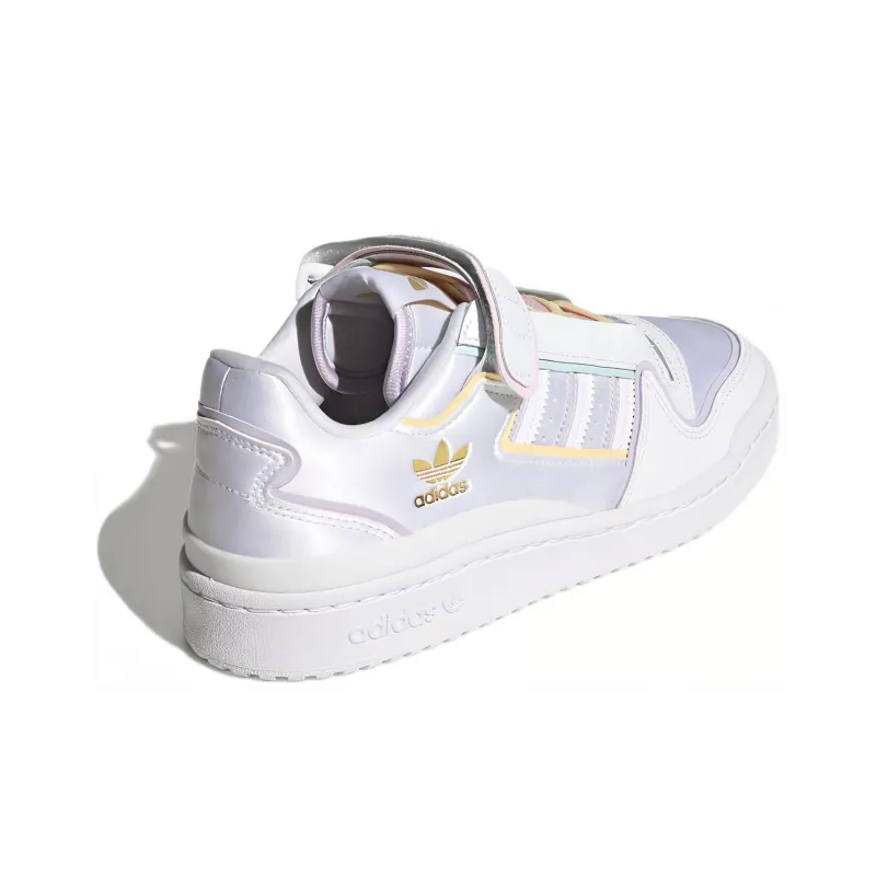 Adidas Forum Plus White Pink Purple Women's-3