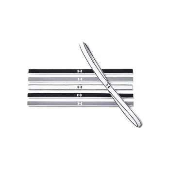 Under Armour Fabric Headband Black White Gray/Black White Red