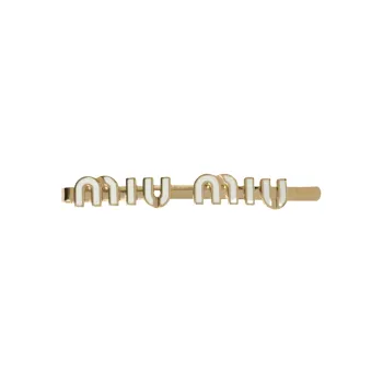 MIU MIU Logo lettering Hairclip