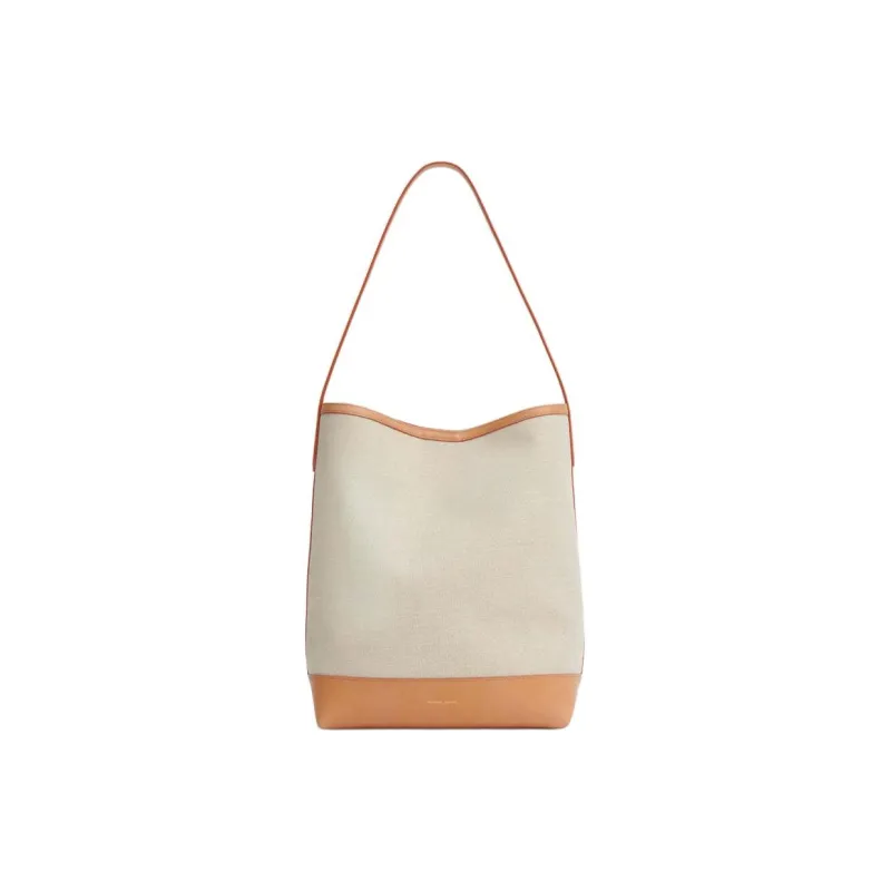 MANSUR GAVRIEL Canvas With Leather Canvas Bag Handbag Shoulder Bag Women's Light Brown & Beige-0