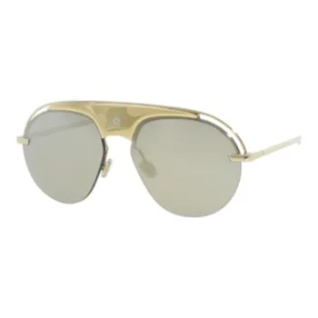 DIOR Metal Aviator Sunglasses Women's Gold