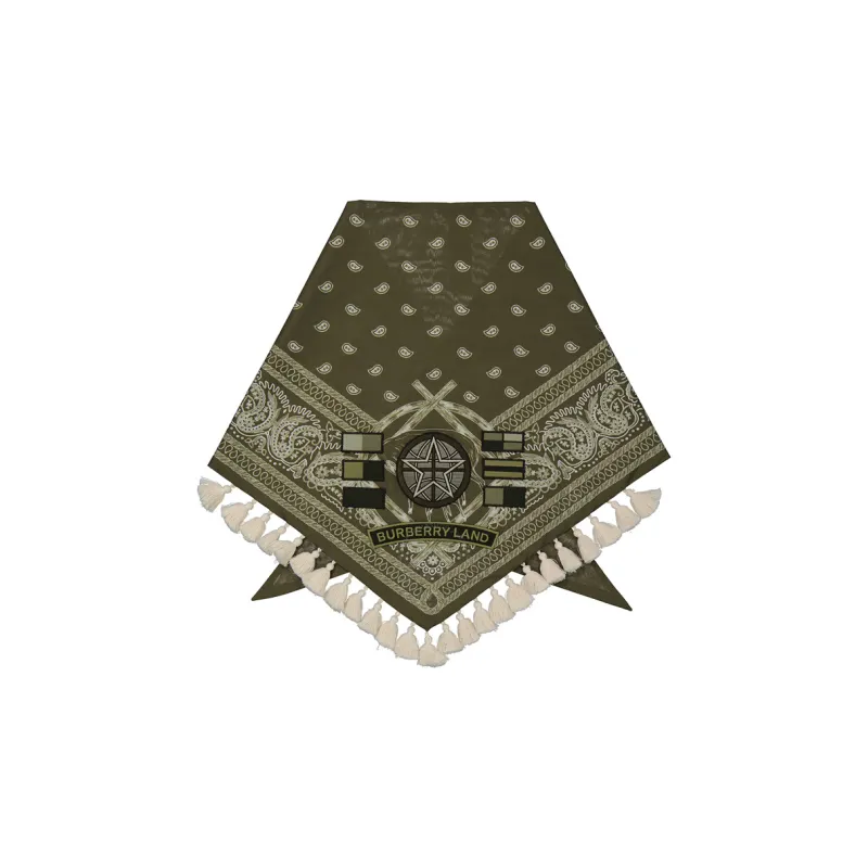 Burberry Headwraps Unisex Deep Fern Green-1