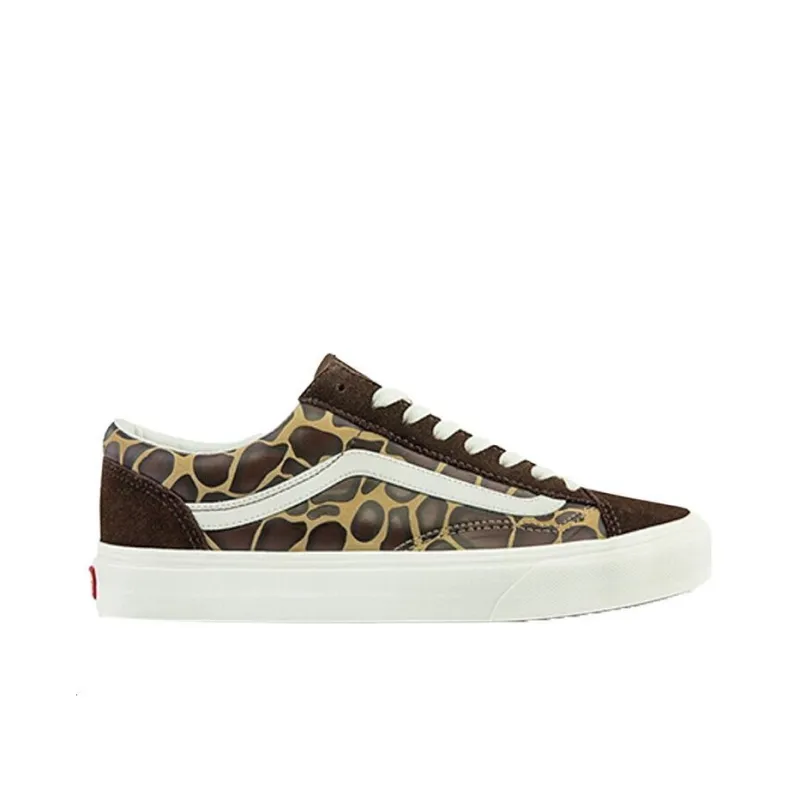 Vans Style 36 Shoes Brownleopard-1