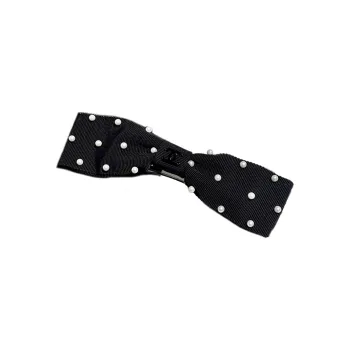CHANEL Hair Clips Women's Black
