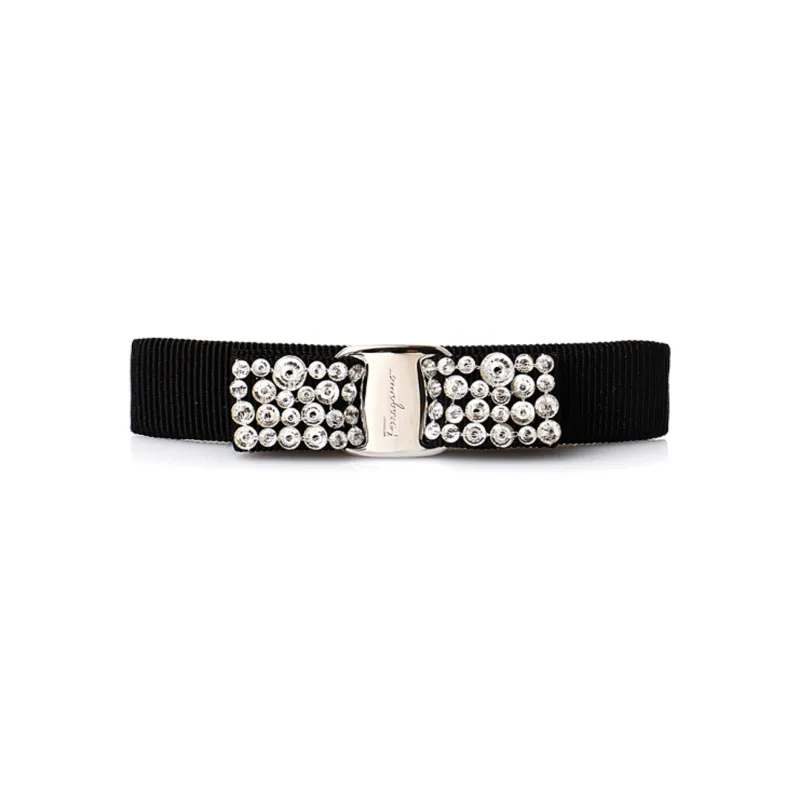 FERRAGAMO Hair Clips Women's Black-1