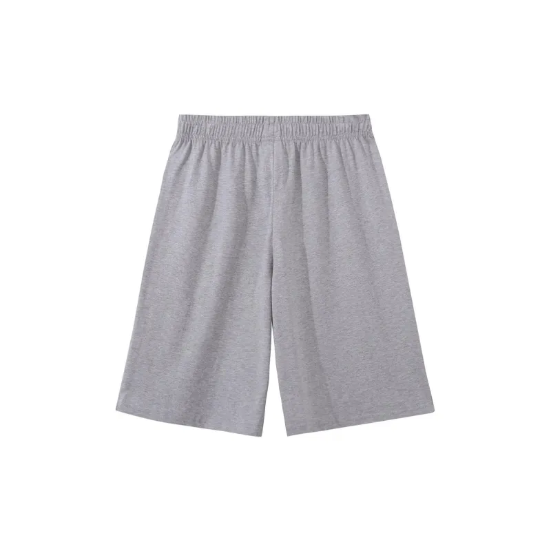 PEAK x SANSHAWEISHIXIAOHAIGUILISHA LIANMINGKUAN Casual Shorts Men's New Light Heather Gray-1