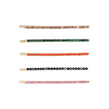 ROYALSASA Alloy, Faux Crystal Hair Clips Women's