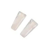 Minimalist Style Bangs Clip-Beige Gray 2 Pack