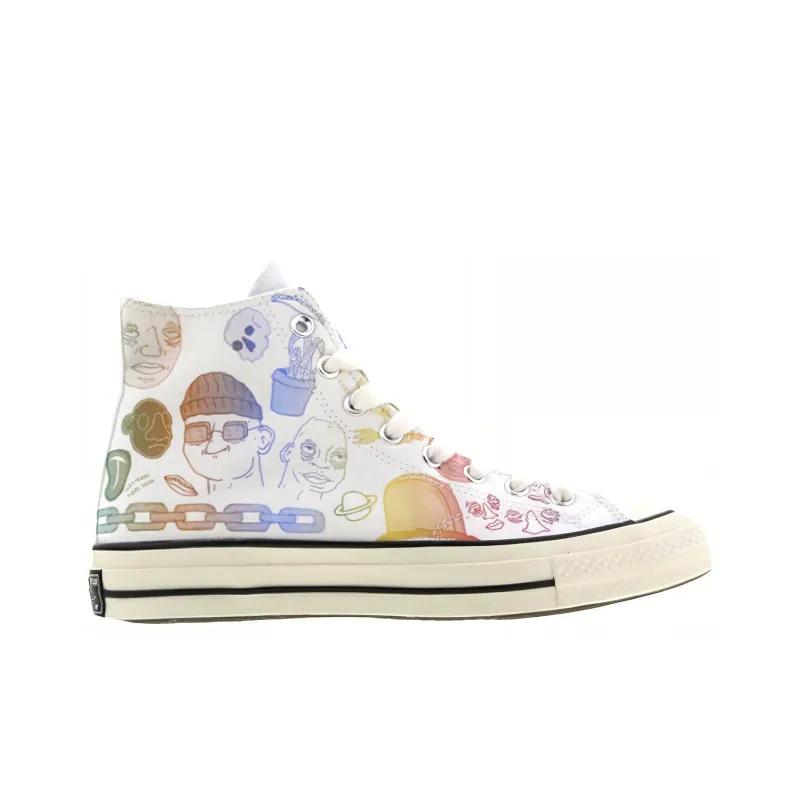 Converse Chuck Taylor All Star 70 Hi Tyler The Creator Artist Series White Multicolor-1