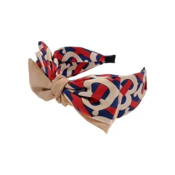 ROYALSASA Alloy Fabric Hair Clips Women's