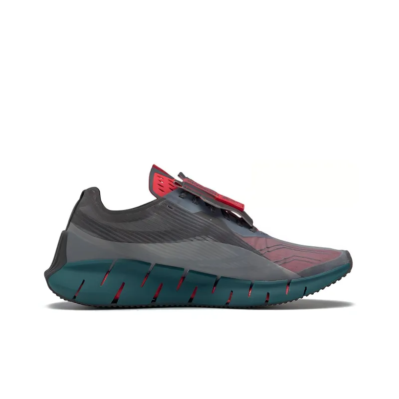 Reebok Zig 3D Storm Gray Green-1