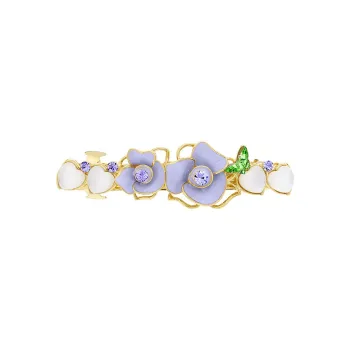 ROYALSASA Alloy, Faux Crystal Hair Clips Women's