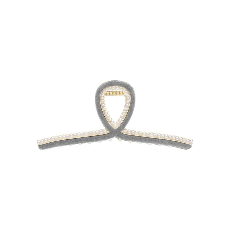 UNABERRY Alloy Faux Pearl Hair Clips Women's-0