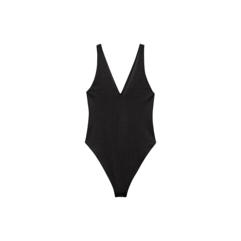 ZARA Bodysuits Women's Black-1