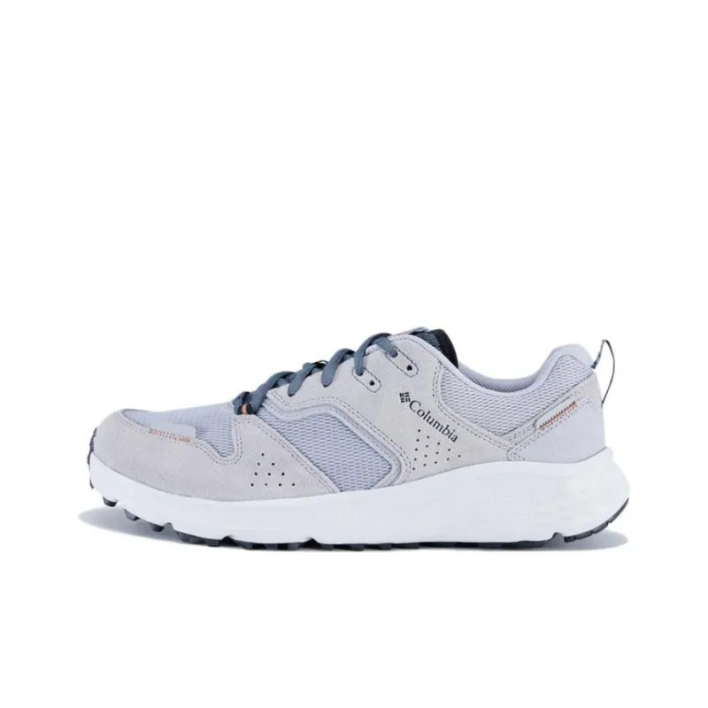 Columbia Benson Anti Slip Wear Resistant Breathable Support Low Top Trekking Shoes Men's Gray-0
