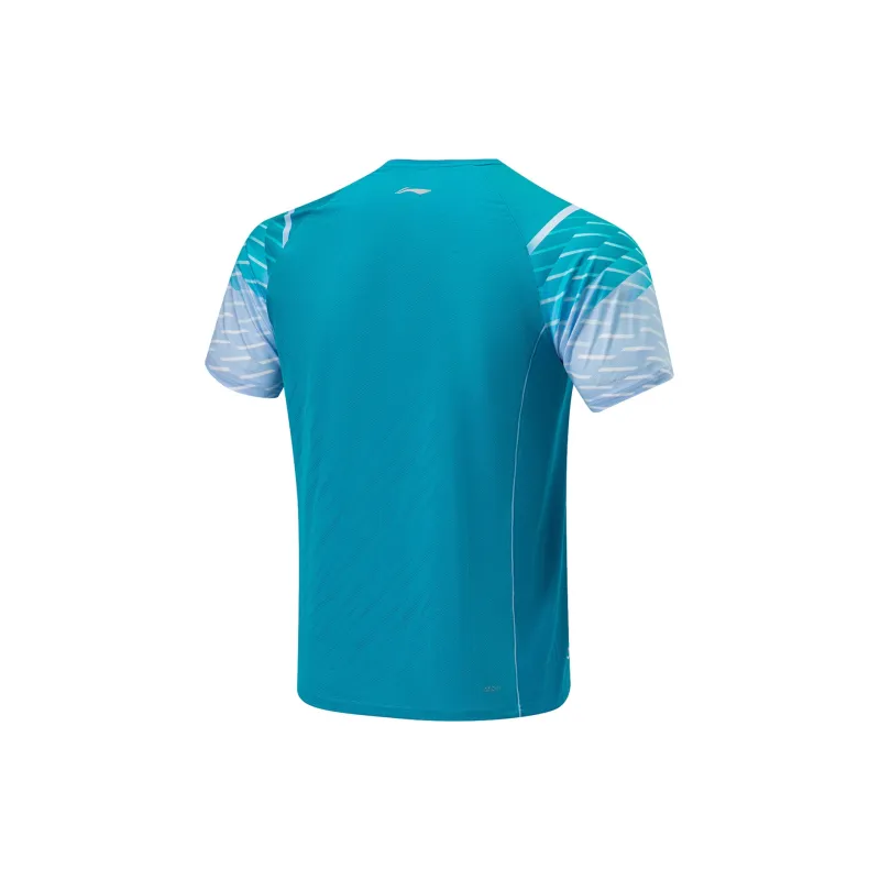LiNing Table Tennis Series T Shirt Unisex Blue-1