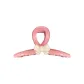 Macaron Color Bowknot Hair Clip, Pink